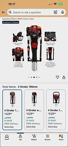 Mech petrol fence post - t-mech,