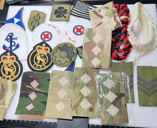 22 mixed Military Badges Cloth