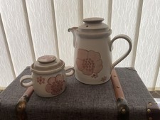 Denby gypsy pink coffee pot