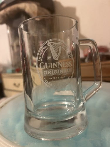 Guiness glass tankard - glass,
