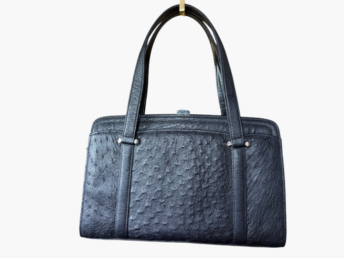 Vintage genuine ostrich - genuine,