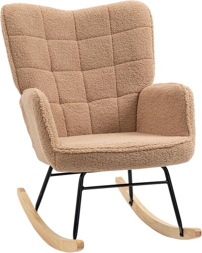 Modern wingback rocking chair - modern,