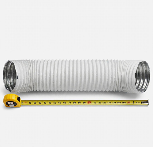 100mm white flexible ducting - 100mm,