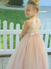 Sequin Halter Flower Girl Dress Girls Dresses Pageant Dresses Summer Dresses