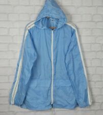 VINTAGE 90s RAIN MAC CAGOULE WINDBREAKER SPORTS FESTIVAL BRIGHT BOLD COAT JACKET