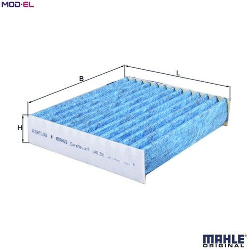 Filter cabin air lao 251 - 251, for