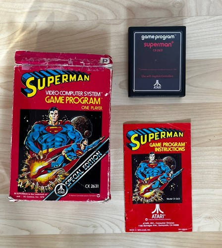 Atari 2600 superman special - superman,