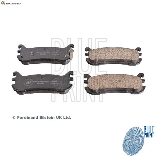 Brake pad set disc - set,