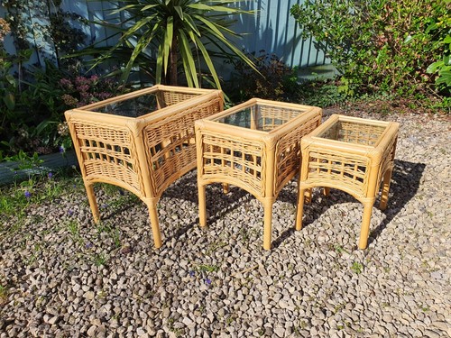 Nest bamboo rattan - 3,