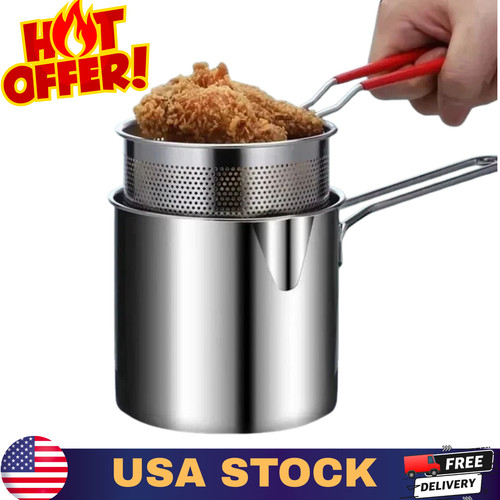 Stainless steel deep - stainless, fryer