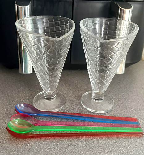 Waffle footed clear - waffle,