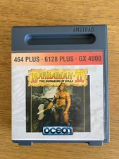 ? BARBARIAN 2 Amstrad GX 4000 Complete With Case  ?
