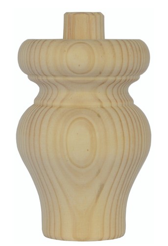 Large pine tulip foot spigot - large,