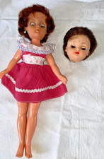 VINTAGE PEDIGREE? TEENAGE DOLL PLUS ROSEBUD HEAD SOME TLC