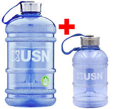 USN Water Jug Gallon Bottle BCAA Workout Mixer Blender Shaker BPA Free Shaker
