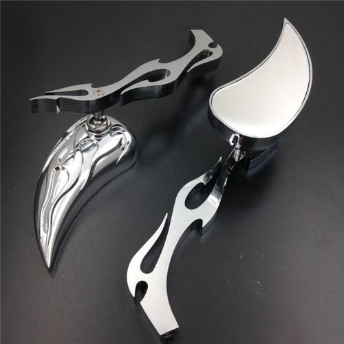 Chrom teardrop flame - chrom,