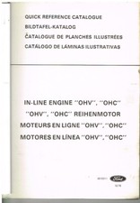 FORD 1.1 1.3 1.6 OHV X-FLOW & 1.3 1.6 2.0 OHC PINTO ENG. FACTORY PARTS CATALOGUE