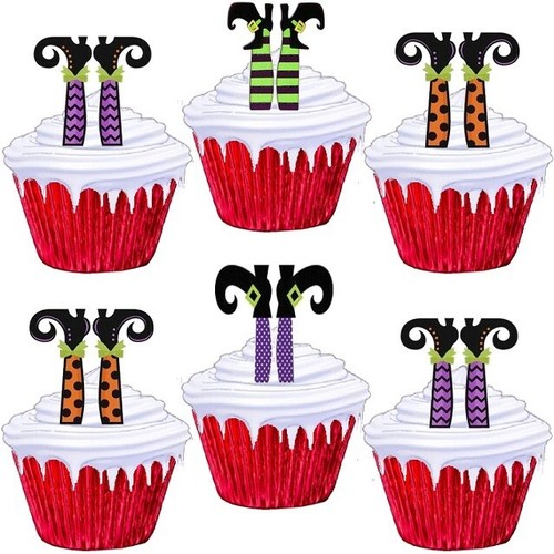 Halloween witch legs stand - 24,