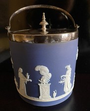 19th C WEDGWOOD Blue Jasper