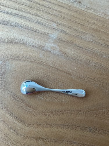Antique silver salt - silver,