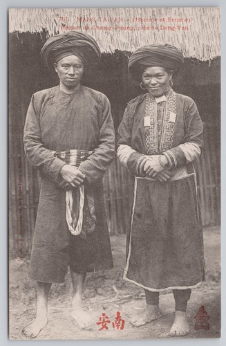 Postcard antique tonkin - postcard,