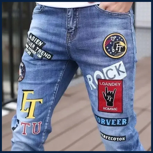 New jeans slim streetwear 90s - new,