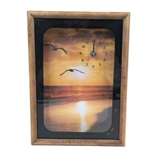 Welby Shadow Box Clock Ocean