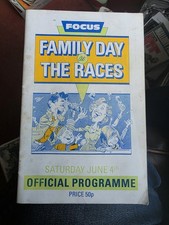 VINTAGE OFFICIAL PROGRAMME HAYDOCK PARK RACES 1988, JUNE MEETING