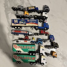 Job Lot Of Vintage Trucks, Promotional Trailers And Flatbeds Circa 90’s