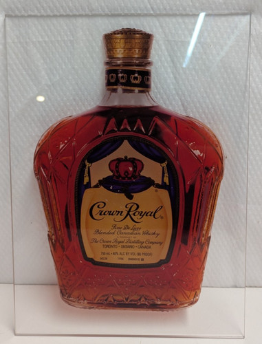 Crown royal bottle - crown,