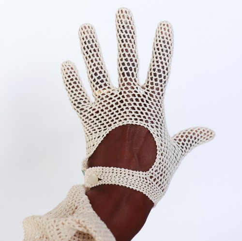 Vintage 1950s crochet lace - crochet, /