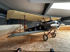 Large Vintage Rc Biplane Shopwith Pup