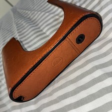 Leica Case Q3 Leather Cognac – Genuine Leica Half Case Brown