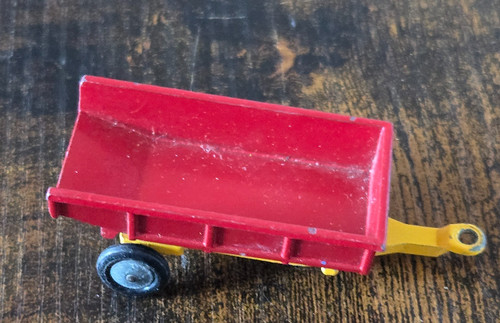 1965 corgi husky farm trailer - corgi,