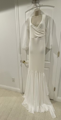 White size beach formal - size, maxi