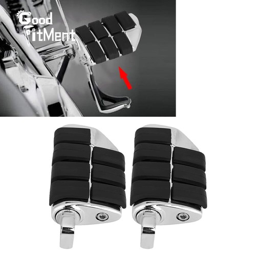 Chrome highway foot pegs - highway,