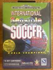 Ultra rare (INTERNATIONAL) Sensible Soccer Limited Edtion Maga Drive