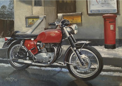 Bsa spitfire british rocker - british,