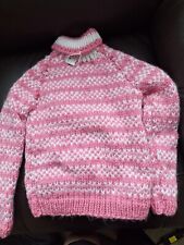 Child's  Jumper - Hand Knitted  5 -6Yrs approx.