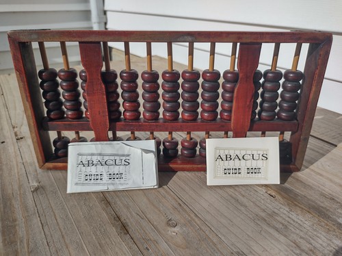 Vintage wooden chinese abacus - chinese,