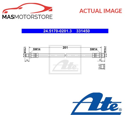 Brake hose line pipe - hose,
