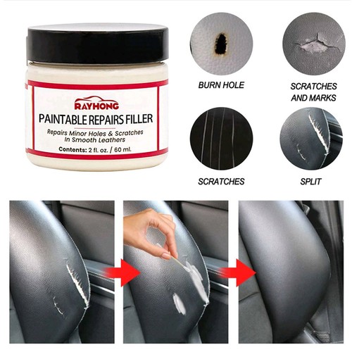 Leather repair filling - repair, paste