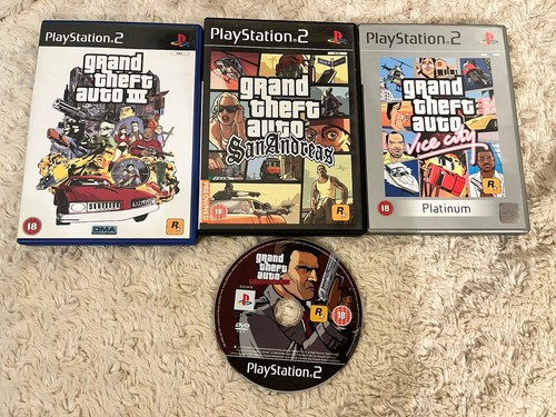 Ps2 grand theft - gta, 3