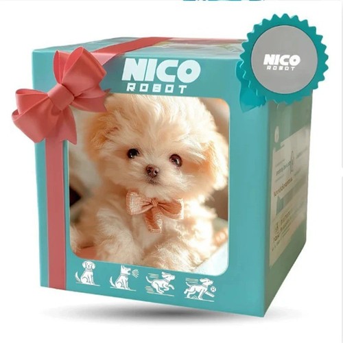 Realistic robot puppy - realistic,