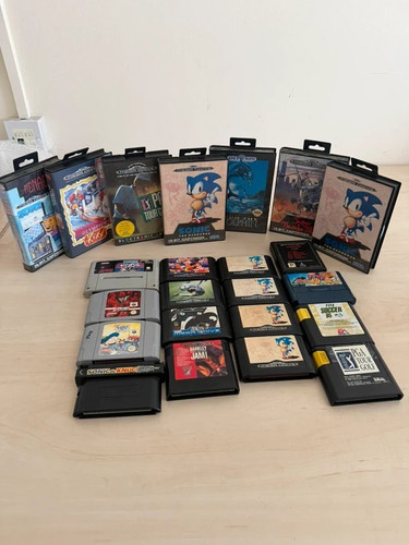 Loose mixed console games mega - loose,