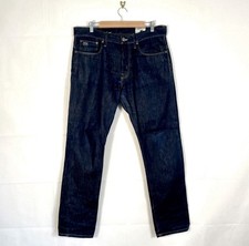 Gstar Jeans Mens Blue W34 L32  3301 Dark  Denim