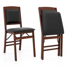 2 Pack Folding Dining Chairs