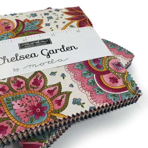 Moda chelsea garden charm pack - chelsea,