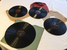 4 vintage 78 records