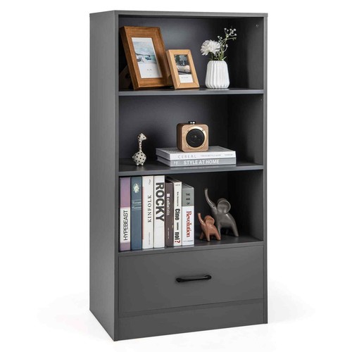 Costway tier storage shelf - 4-tier,